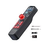 HOTRC DS800 8CH送信機 技適認証済み タッチスクリーン 制御距離300M 片手操縦 RCカー・草刈機・餌まき船・ロボット用プロポ トランスミッター 英語・中国語インターフェース