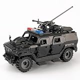 ENHANA 装甲車両ビルディングブロック 軍用車両ビルディングおもちゃ 対象年齢6 7 8 9 10 11 12歳以上 陸軍 軍用レンガ ミリタリーカーモデルおもちゃ 男の子向けギフト (3スタイル)