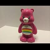 セラミックピンクCare Bear Girls貯金箱、with下穴& Topコインスロット