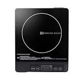 Amazonベーシック 卓上IHクッキングヒーター IHコンロ 1400W コンパクト マグネットプラグ式 ブラック35 x 29 x 4.8 cm