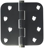 Deltana DSB4R515-RZ Zig Zag Solid Brass 4-Inch x 4-Inch x 5/8-Inch Radius Hinge [並行輸入品]