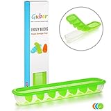 ピーター・グーバーベビーフードストレージコンテナコンパクト多目的冷凍庫トレイ'フロスティブロック' – 8 x 1ozブロック – BPAフリー＆FDA承認 – Freeze baby food、Sa