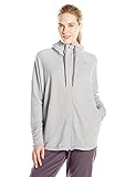 Merrell Women's Swallowtail Full Zip Fleece Hoodie Sidewalk Heather Medium [並行輸入品]