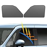 BLUESEATEC ホンダ ステップワゴン RP6/RP7 メッシュカーテン 遮光 マグネット式 サンシェード サイド用 6代目 R4.5-現行 運転席 助手席 日除け 2枚