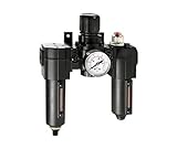 Chicago Pneumatic 8940168516 Filter-Regulator-Lubricator with Gauge, 1/4-Inch by Chicago Pneumatic