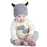 男女　5色　牛角設計　ベビー　ニット帽 　女の子　春/秋/冬 防風・防寒・保温　ベビー 帽子 男の子　ベビー　ハット/帽子/キャップ/ハット　子供用/幼児/キッズ/新生児用　お宮参り/記念撮影 /誕生