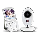 OSEI ベビーモニター　ベビーカメラ 監視カメラ＋リモコン付きなモニターセット　双方向音声通信 ボイスセンサー搭載　赤ちゃん専用の防犯カメラ　遠隔監視 暗視撮影可能 年寄り介護 出産祝い