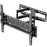 ORMGZIN テレビ壁掛け金具アーム式 32-85インチ LED液晶/モニター対応,中大型 回転式壁掛けスタンド 左右 前后 上下向き角度調整,可傾斜壁掛け金具 MAX VESA 600x400 mm,耐荷重50kg,テレビ アーム 壁掛け 可動式40 43 50 55 60 65 70 75 型 TV Wall Mount