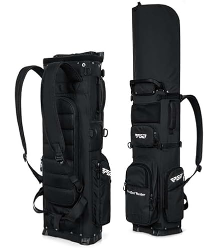 在庫処分　PＧMキャディーバッグ　新品 楽天市場】☆PGM正規品保証☆本革牛革キャディーバッグゴルフ