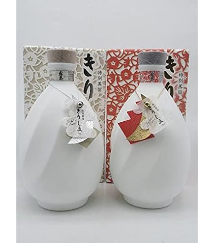 Amazon.co.jp: 芋焼酎 特別蒸留 きりしま 赤と白 40度 720ml 2本セット
