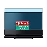 2枚 Sukix ブルーライトカット フィルム 、 東芝 TOSHIBA REGZA 32S20 32インチ 向けの 液晶保護フィルム ブルーライトカットフィルム シート シール 保護フィルム（非 ガラスフィルム 強化ガラス ガラス ）