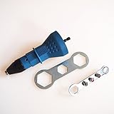 RaiFu リベットガン アクセサリー 電気 コードレス アダプタ インサート ナット ツール 多機能 釘ガン