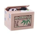 ゴーストスカルStealingコインお金ボックスnew-lifeスカルバンクコイン収集保存お金(パンダ)