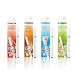 電子タバコ 使い捨て VAPE 本体 スターター スティック ZERO ALL (メンソール フレーバー) ニコチン タール0 禁煙サポート 日本製 リキッド使用 約300回吸引可能 電子シーシャ オートスイッチ