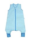 SlumberSafe Summer Sleeping Bag with Feet Early Walker 3.5 Tog Blue Stripes 18-24 months [並行輸入品]