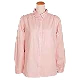 ユニワールド 農家さんブラウス コードレーン(ピンク) NSR-515