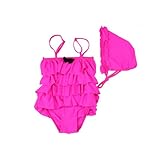 超可愛い韓国子供服 水着 女児水着 子供 水着 可愛い女の子 みずぎ  ワンピース 水着  キッズ 子供用水着 赤ちゃん 水着 005 Ruleronline (ローズ, 105-115cm（4-5歳