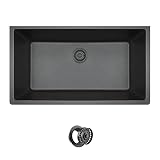 Mr Direct 848-black TrugraniteキッチンEnsemble 9.25 x 32.63 x 18.38" 848-BL-CFL
