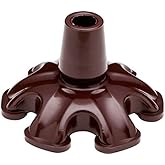 Kay Hospear Rubber Cane Tip, Large 0.6 inches (16 mm), Brown