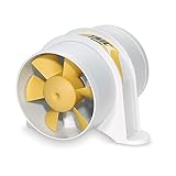 SHURFLO YELLOWTAIL 4" Marine Blower - 12 VDC, 215 CFM [並行輸入品]