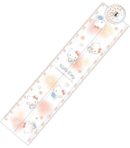 Amazon.co.jp: ハローキティ[ものさし]分度器付き 30cm 折りたたみ