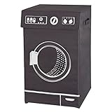 Wenko ハンドル付き ランドリーバスケット ラヴォ グレー