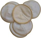 Mother-Ease Reusable Cloth Nursing Pads - Bamboo - Eco-Friendly, Absorbent, Breathable, Ultra Soft, 