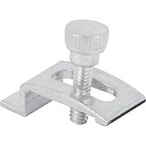 Slide-Co 183009 Storm Door Panel Clips with 1/4-Inch Thumbscrews, Aluminum,(Pack of 8) by Slide-Co