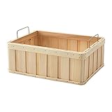 ＩＫＥＡ/イケア　BRANKIS：バスケット36x27x13 cm　ナチュラル 403.220.94