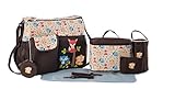 SoHo Collection, 8 in 1 Deluxe Diaper Bag *Limited time offer* (Forest Buddy) by SoHo Designs