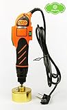 Hanchen 手動電気瓶キャッピング機 キャップねじ込みマシン 手持ちボトルキャップねじ込み ドライバボトルキャッパーツール ハンドヘルド電気キャッピング機 ポータブル 業務用 (ZX-1650 2