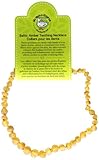Momma Goose Baroque Teething Necklace, Unpolished Lemon, Medium/12-12.5 by Momma Goose