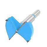 uxcell　ホールソー　カッター　木材　カーボン先端　丸いシャンク　直径45mm　ブルー