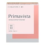 プリマヴィスタ ダブルエフェクト パウダー オークル03 SPF 25 PA++パウダーファンデーション 1個 (x 1)