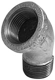 Aviditi 93195 2-Inch Galvanized Fitting with Street 45-Degree Elbow by Aviditi