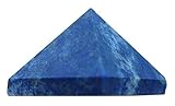 uGems Lapis Lazuli Pyramid Carved Genuine Small 1 inch [並行輸入品]