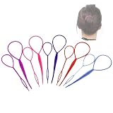 ZHSHXNGYくるりんぱ スティック ヘアアレンジ アレンジスティック 大・小 各1点入り【5色計5セット】機能 プロ 初心者 サロン