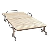 タンスのゲン ベッド下収納も出来る ワイドハイタイプ すのこベッド 33枚 シングル ナチュラル 17700002 NA