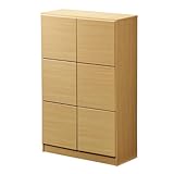 スクエア扉キャビネット スクエアタテ型 ２×３ ナチュラル