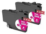 【フクタマ】 LC416M マゼンタ×2本 ブラザー(Brother)用 互換インク カートリッジ brother 用 プリンター インクカートリッジ LC416 対応機種 MFC-J4440N MFC-J4540N MFC-J4940DN DCP-J4143N MFC-J4443N MFC-J4543N DCP-J4140N (マゼンタ×2本)