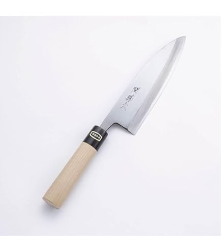 Amazon｜青木刃物 堺孝行 シェフ和庖丁 出刃 18㎝ 銀三鋼 日本