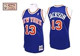 マーク・ジャクソンKnicks 1991 Mitchell & Ness Jersey ブルー