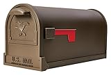 Gibraltar AR15T000 Large U.S.P.S. Approved Premium Mailbox, Bronze by Solar Group