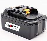 ROITB 互換 マキタ 18V バッテリー 6.0Ah BL1860 BL1830 リチウム イオン 電池 (1)