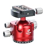 Leofoto レオフォト LH-47 (RD) 自由雲台 (QP-70N付) レッド/国内正規輸入品
