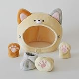 きせかえポンタ（ねこのかぶりもの ～手・足つき～）