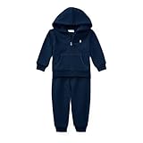 ポロ ラルフローレン フリースパーカー・上下セット[ネイビー](男の子12～24か月用)24Mサイズ [並行輸入品]