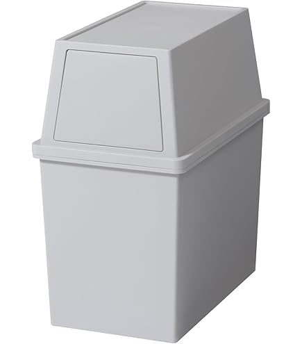 Amazon｜DB3NK 1個セット 重ねられる フラップ式 ゴミ箱 35L