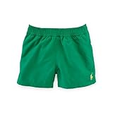 【アウトレット品】 ポロラルフローレン ポニー付 ハワイアンスイムトランクス グリーン (男の子12～24か月用) 12M [並行輸入品]