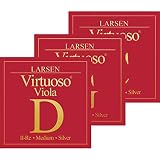 LARSEN Virtuoso Viola medium ラーセン ヴィルトーゾ ヴィオラ弦 (ノーマル D,G,C線セット)